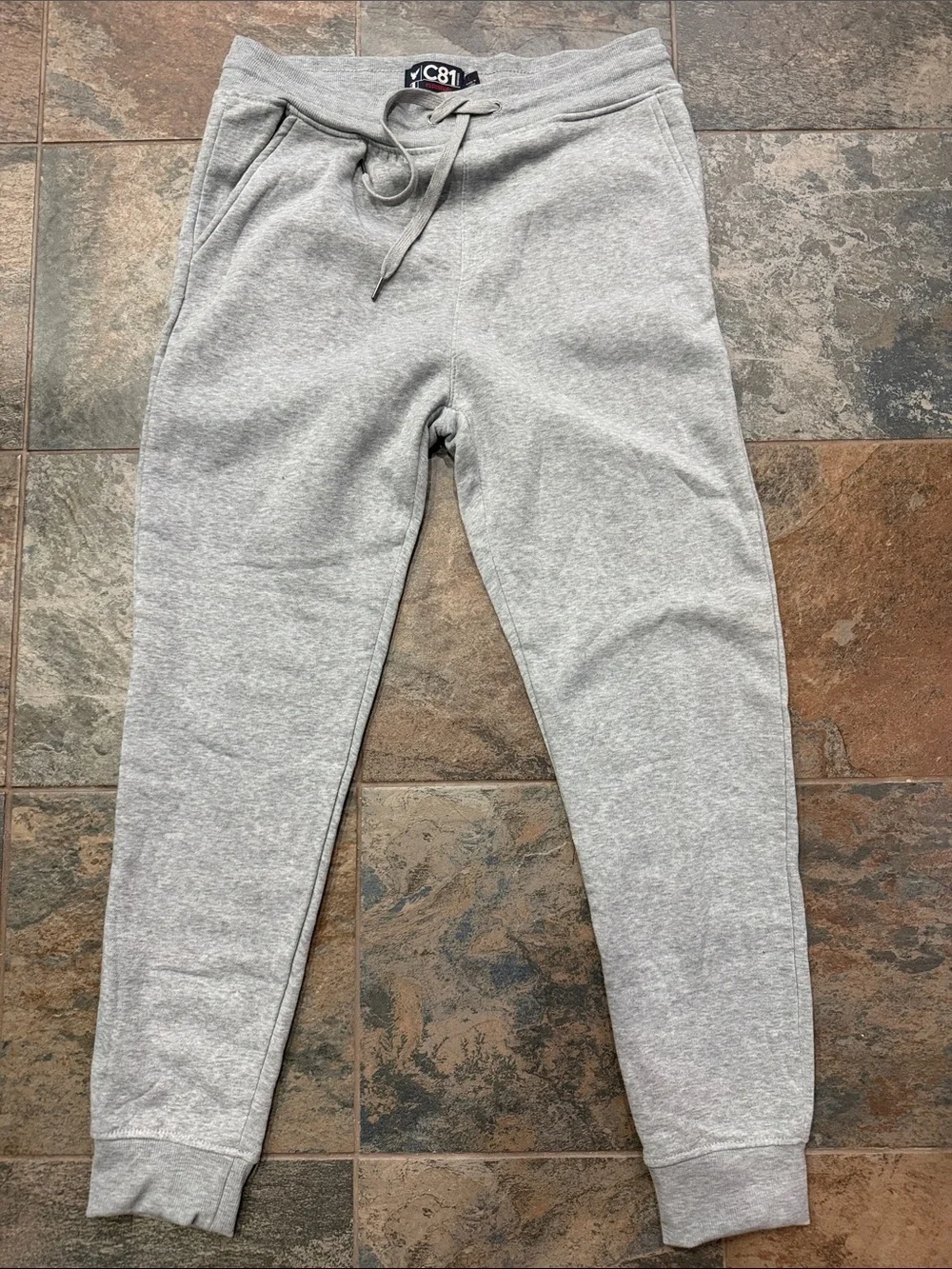 Essentials Light Gray Kids Jogger Sweatpants